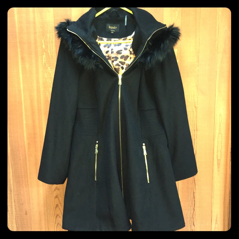 🎉HP!🎉 Like New Laundry by Shelli Segal Wool Coat